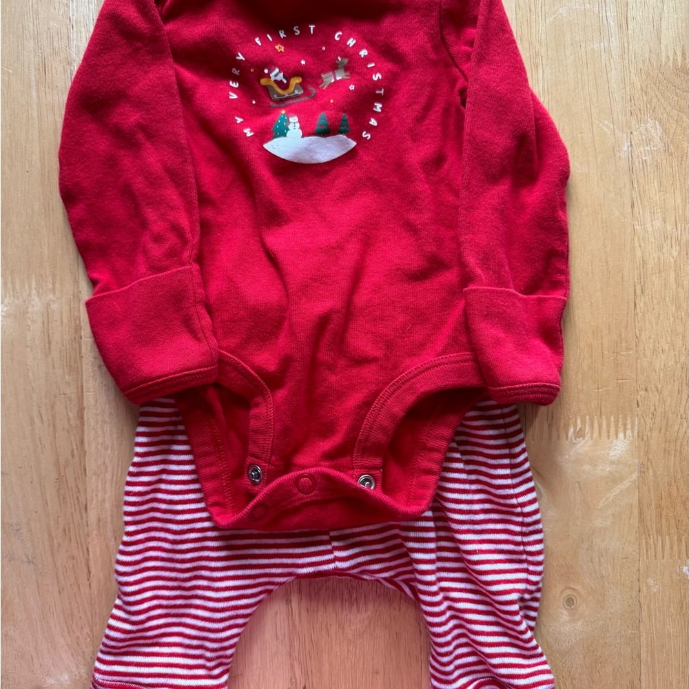 Baby’s First Christmas Outfit